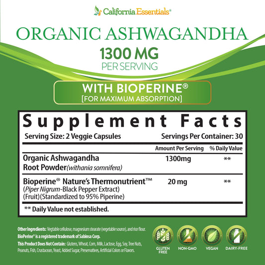 SDNE ASHWAGANDHA ROOT CP 920MG 60