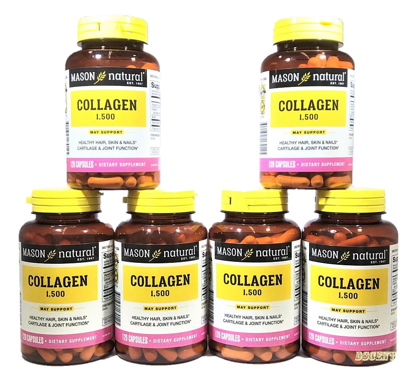 COLLAGEN 1500MG CAPSULES 120CT MASON