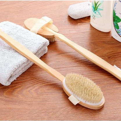 CLEANLOGIC Bath & Body Wooden Bristle Bath Brush