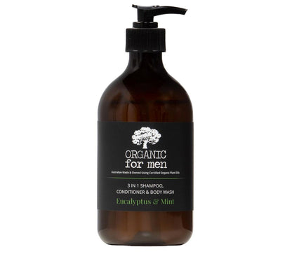 Okay Men Curls 3-In-1 Shampoo Conditioner & Body Wash 20oz