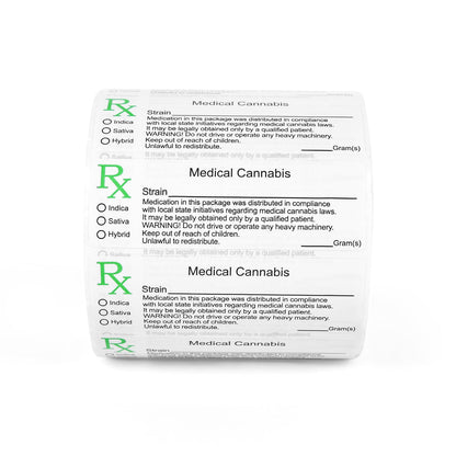 RX LABEL CTRL SUBSTN FEDERAL ORNG 1000CT