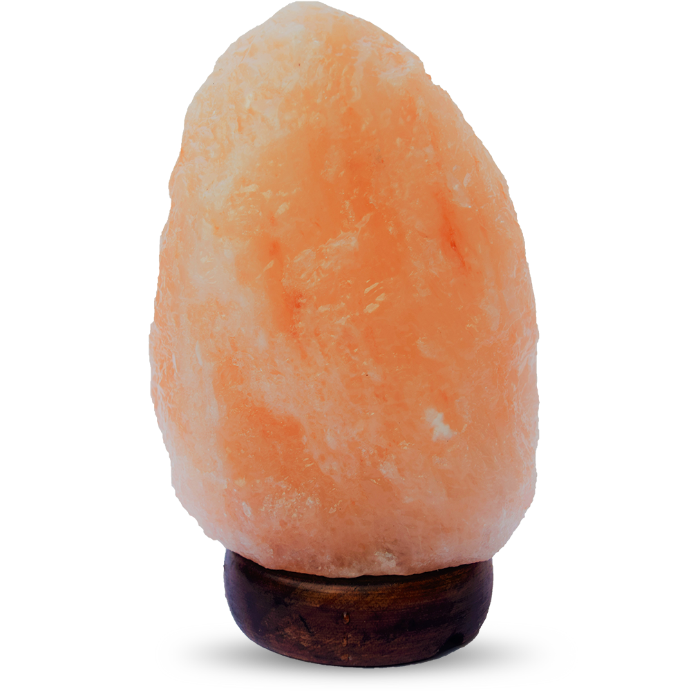 SALT LAMP,NATURAL,6LB
