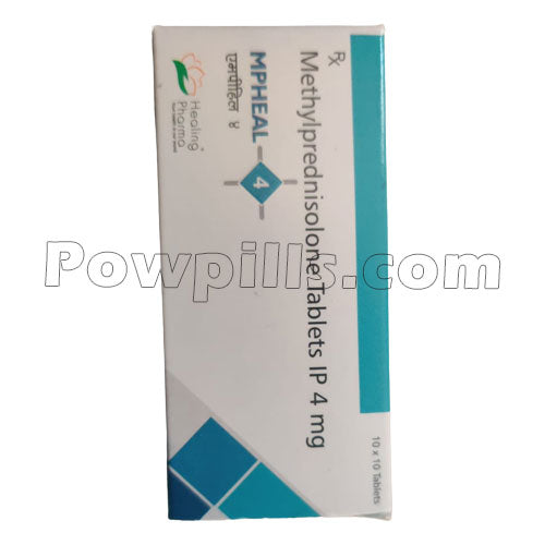 METHYLPREDNISOLONE TB 4MG 100