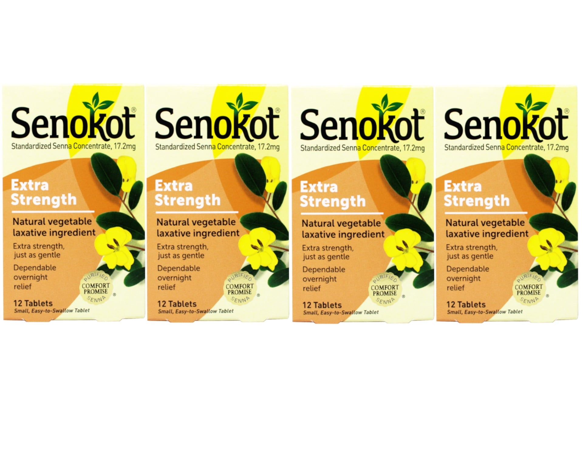 SENOKOT EX STRENGTH TABLETS 12 CT