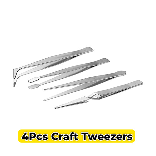 TWEEZERS PERF PROF SET 4 PC