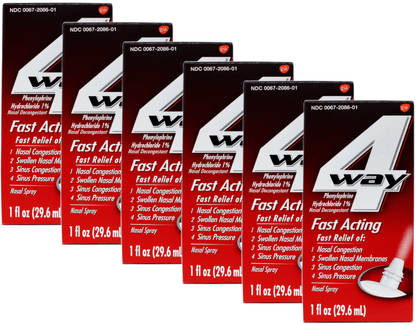 4 WAY FAST ACTING NASAL SPRAY 1 OZ