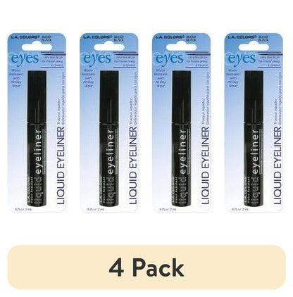 L.A. Colors Smudge Proof Thin Tip Liquid Eyeliner - Black