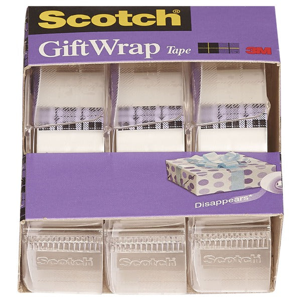 SCOTCH GIFT WRAP TP 3 3/4X300N