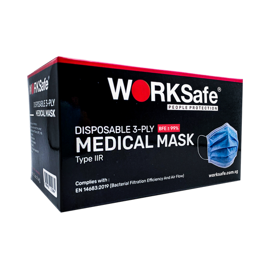 FACE MASK 3PLY HIGH FILTR BFE 2000CT DS