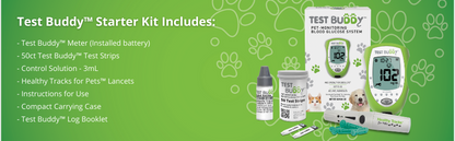 TEST BUDDY PET BLOOD GLUCS TEST STP 50CT