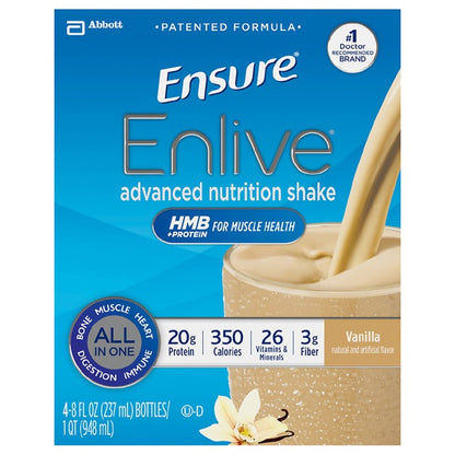 ENSURE ENLIVE LQ 24X237ML VAN