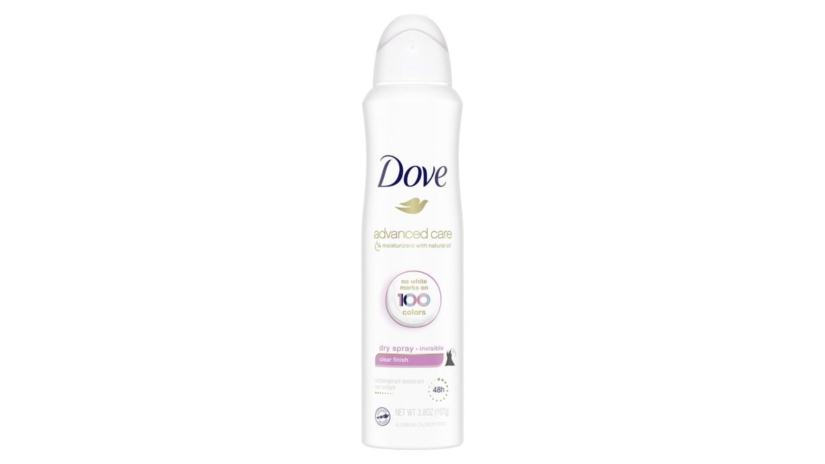 DOVE AP DRY SPRAY CLEAR DEO 3.8OZ
