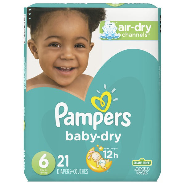 PAMPERS BABY DRY BF 4X21JUMBO S6