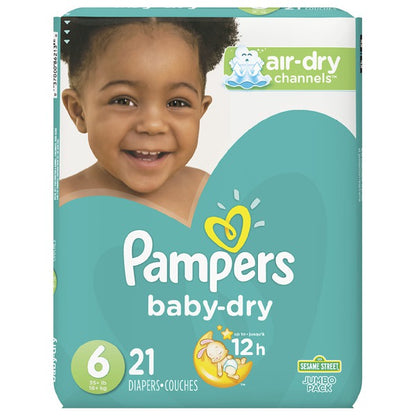 PAMPERS BABY DRY BF 4X21JUMBO S6