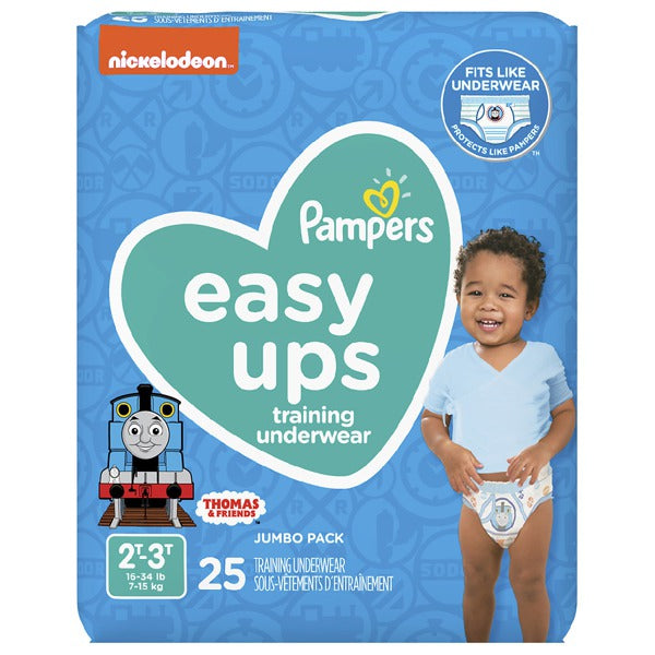 PAMPERS EASY UP BF 4X25 BOYS 2T3T