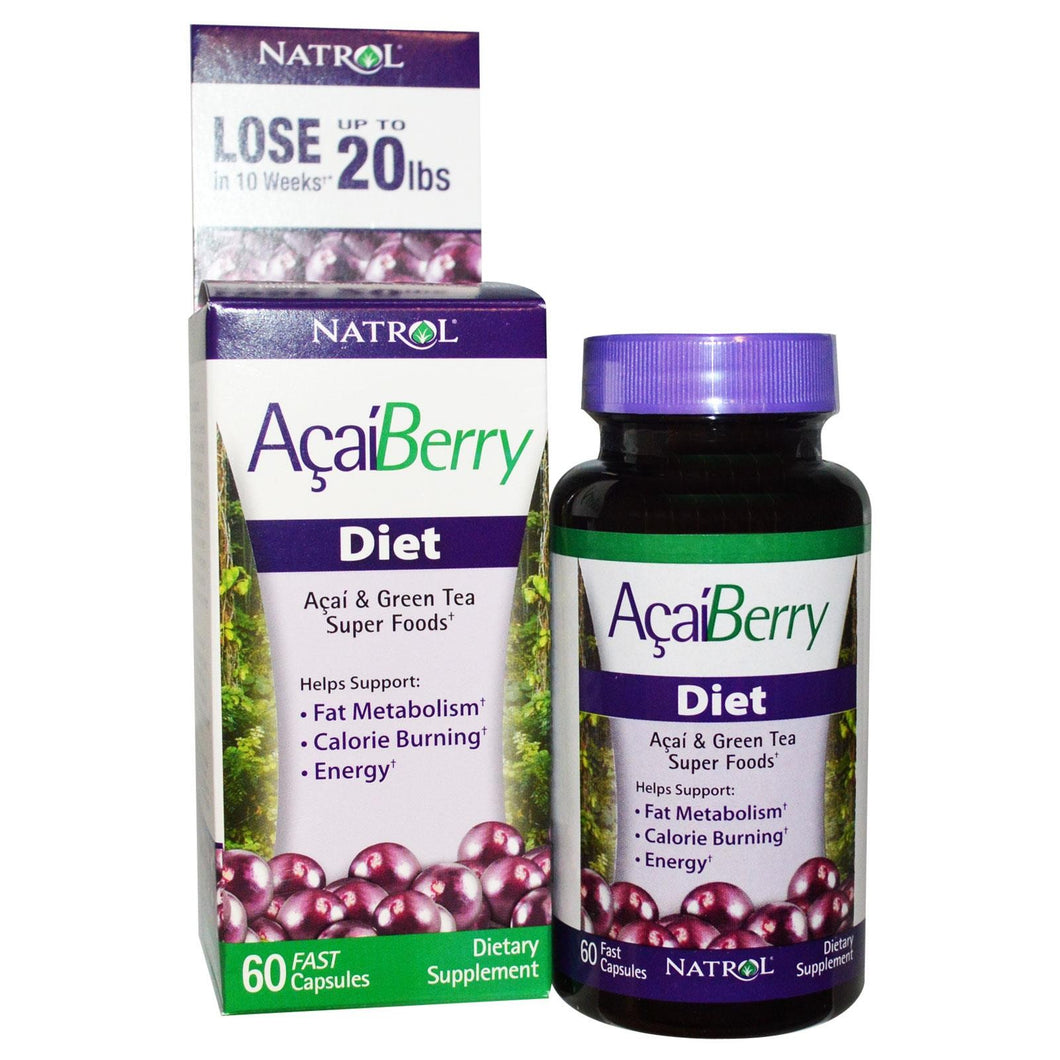 NATROL ACAI DIET CAPS