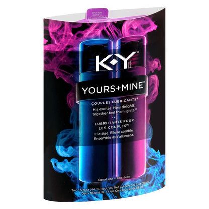 K-Y YOURS+MINE LQ 2X1.5OZ