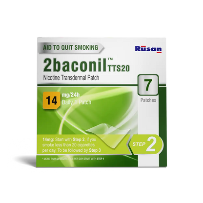NICOTINE TRANSDERMAL 7 MG-24 HR PAT 14