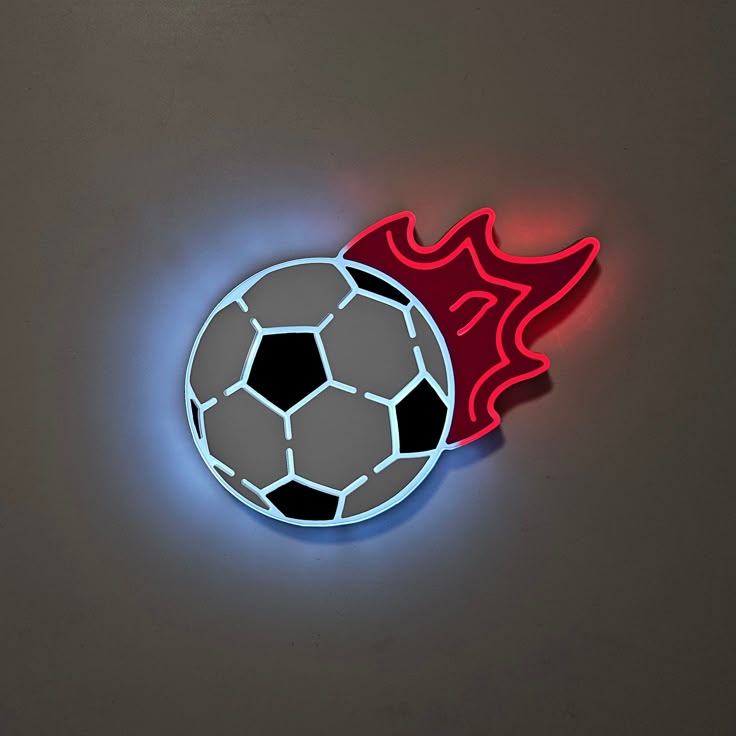 LED SOCCER BALL NIGHT LIGHT