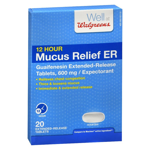 LDR MUCUS RELIEF D TB 600-60MG 18