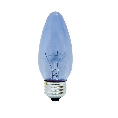 GE 40W B13 Reveal Blunt Tip Decorative Light Bulb (2-Pack)