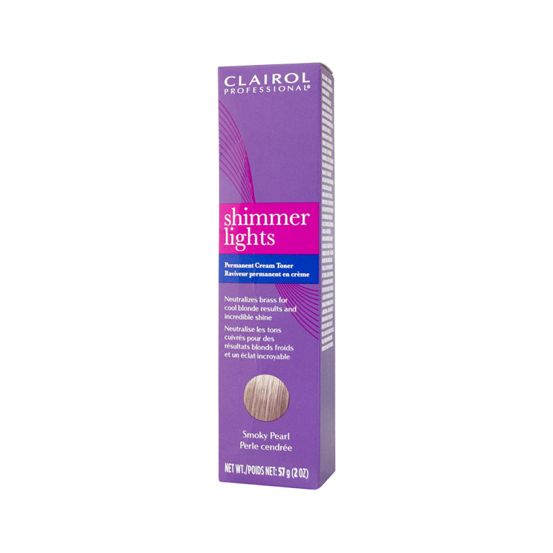 Clairol Shimmer Lights Perm Cream Toner Smoky Pearl 2oz
