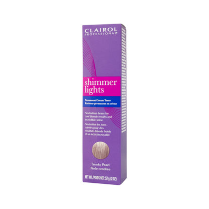 Clairol Shimmer Lights Perm Cream Toner Smoky Pearl 2oz