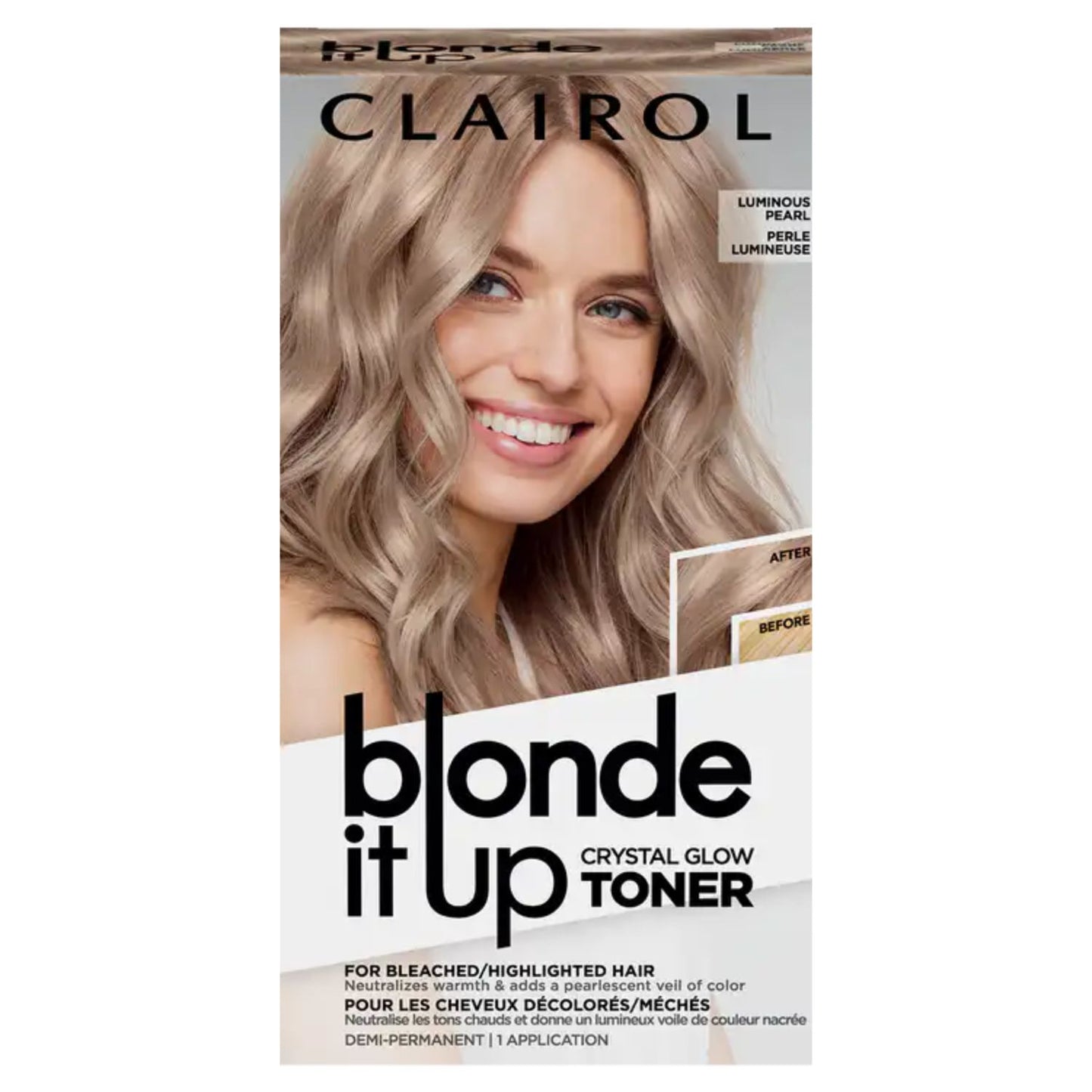 Clairol Text & Tone Kit #7G Luminous Blonde