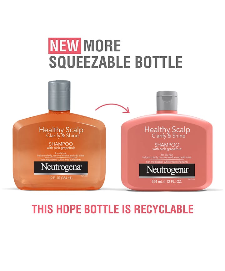 Neutrogena Shampoo Clarify And Shine Pink Grapefruit 12oz