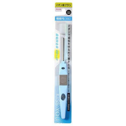 Kiss Red Toothbrush Dual Fine White Soft (20in) Display