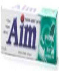 AIM WHITENING MINT GEL 5.5OZ