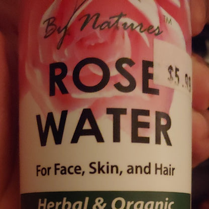 BY NATURES ROSE WATER MIST 3.4Z