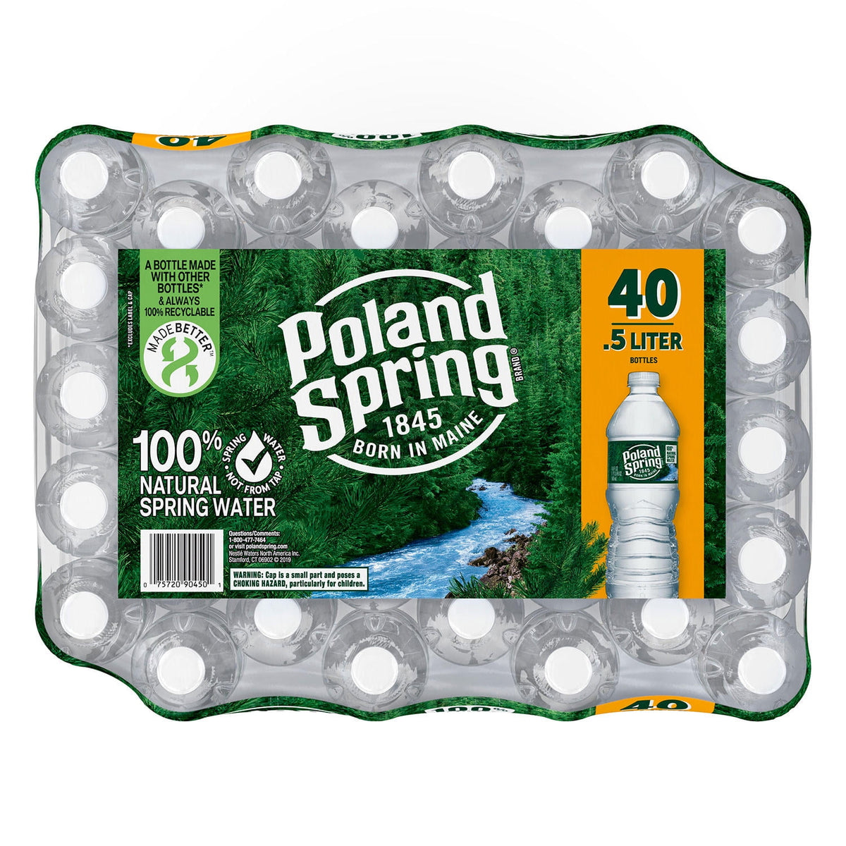 POLAND SPRING WTR LQ6X3840ML DSTL