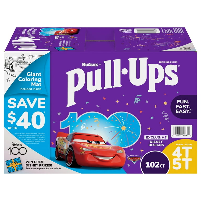 PULL-UPS LD BF 14 BOYS 5-6T JMBO