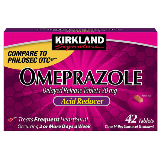 OMEPRAZOLE 20 MG DR TAB 42