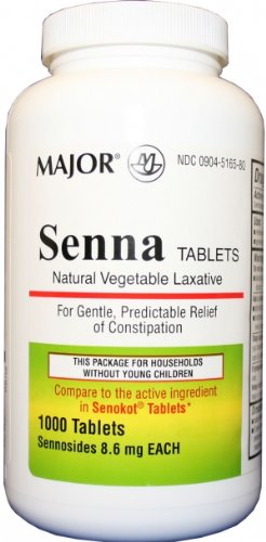 SENNA TB 1000 8.6MG