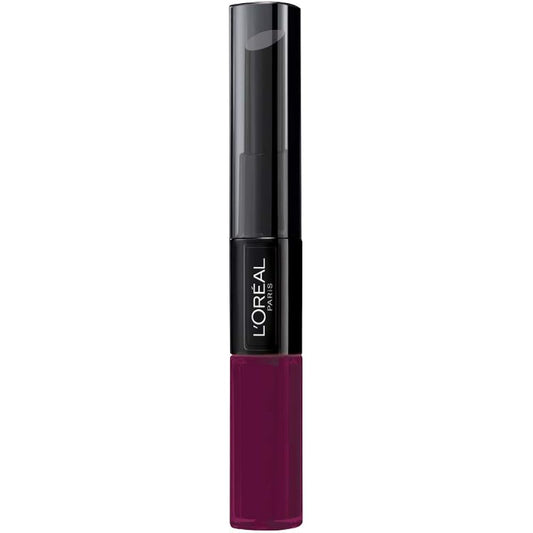 L'Oreal Paris Infallible Pro Last 2 Step Lipstick, Raisin Revival, 1 kit