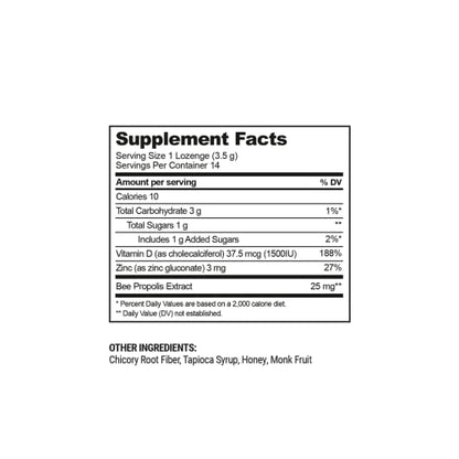 HN COUGH DROPS LZ 5.5MG 18 ORANGE