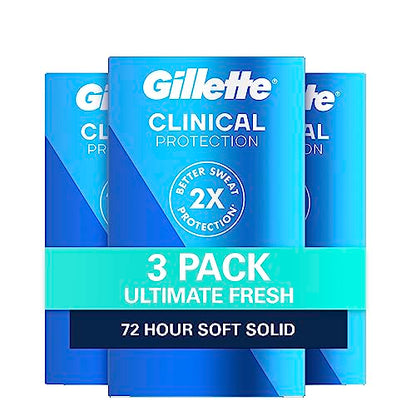 GILLETTE CLINICAL SOLID SPORT 1.7OZ