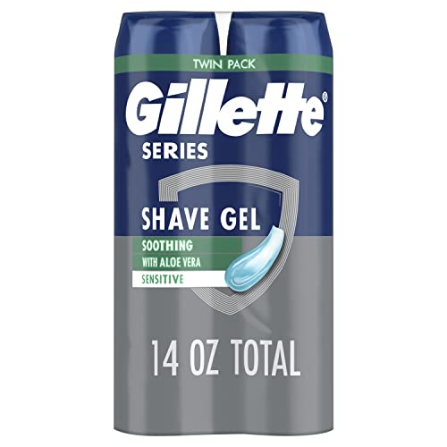 GILLETTE SERIES SHAVE GEL SENS 24X2.5OZ