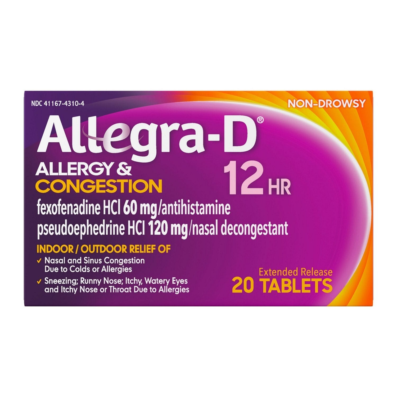 LDR ALLERGY RELIEF D 120-5MG 24