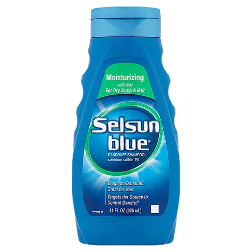 Selsun Blue Shampoo Dandruff Moisturizing 11oz