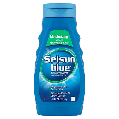 Selsun Blue Shampoo Dandruff Moisturizing 11oz