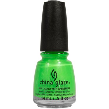 china glaze Nail Lacquer - Yellow Polka Dot Bikini