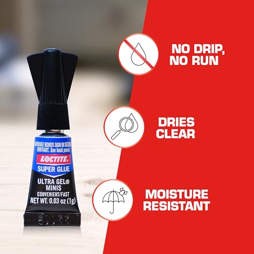 Loctite Super Glue Ultra Gel Minis, 3 pack