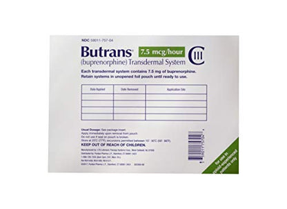 BUTRANS AP 20MCG/H 4 TD SYS    C3