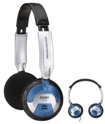 COBY CV-85 HEADPHONES WHITE