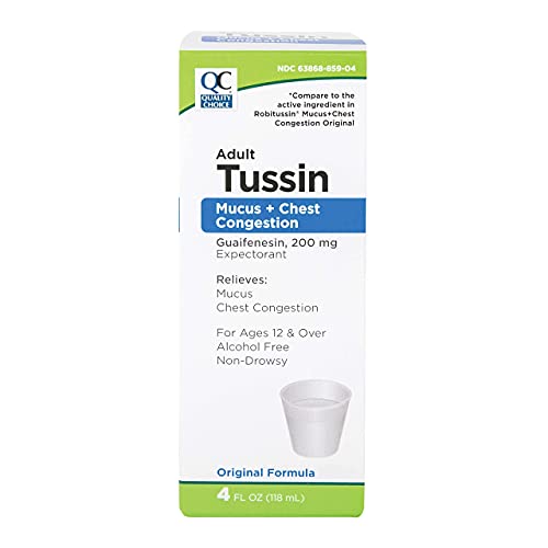 TUSSIN GUAIFENESIN CHRY 200MG EXP 236 ML
