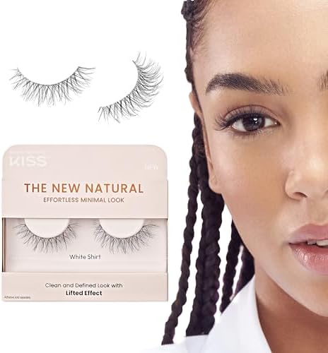KISS The New Natural Effortless Minimal Look False Lashes - White Shirt