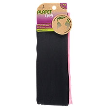 Goody Planet Comfort Twist Headwraps - Cream and Pink, 2 count